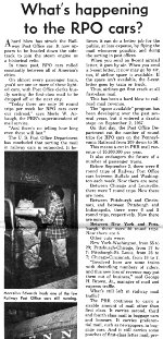 PRR "The RPO Cars," Page 5 (left), 1967